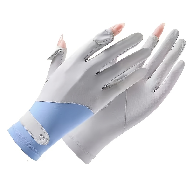 Touch Screen Gloves - Ice Silk Summer Women's Outdoor Sun
