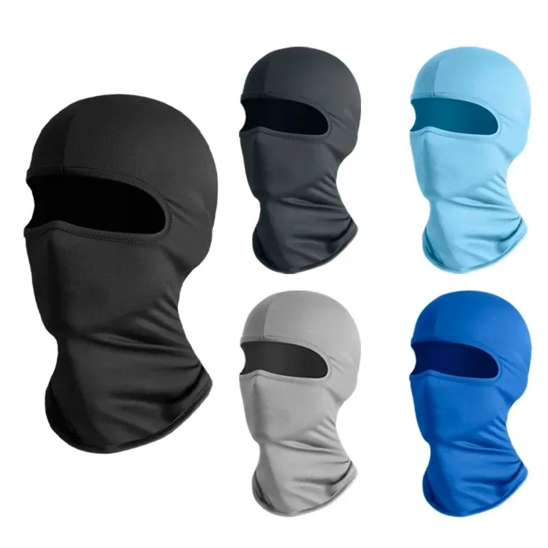 Balaclava Ski Mask - 1PCS Unisex Ice Silk Mask Motorcycle