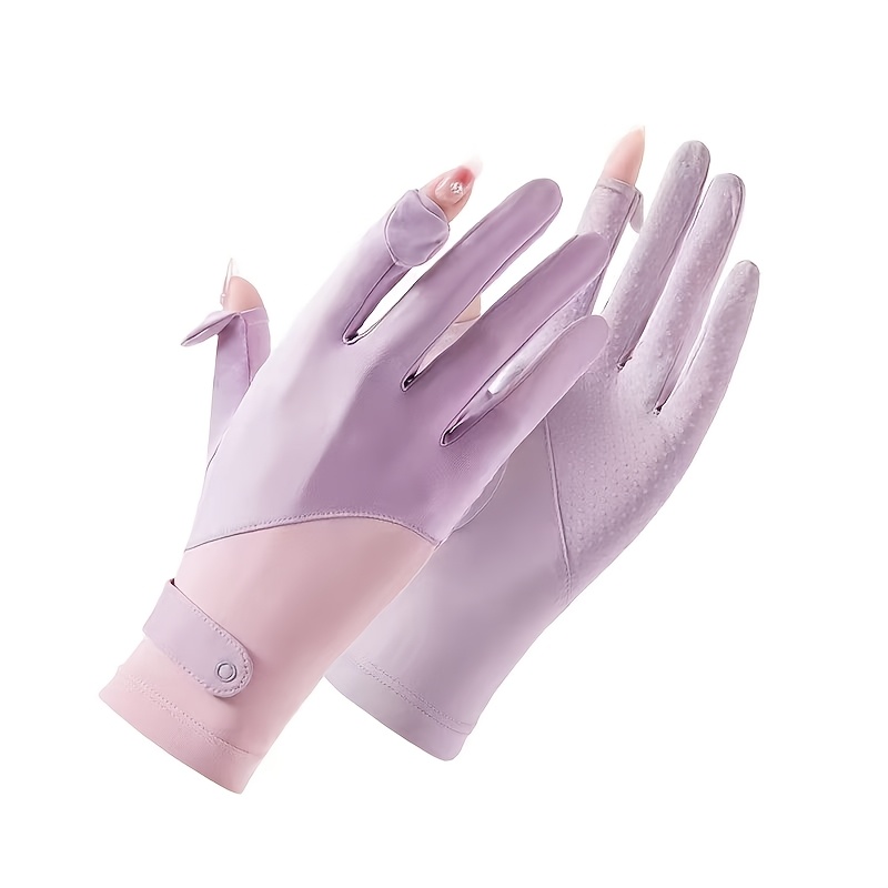 Ice Silk Summer Women's Outdoo - đánh giá và giá Touch Screen Gloves