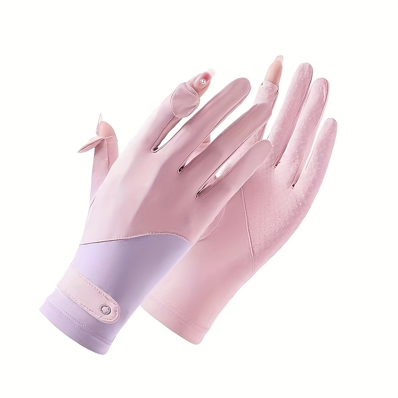 Ice Silk Summer Women's Outdoo - đánh giá và giá Touch Screen Gloves