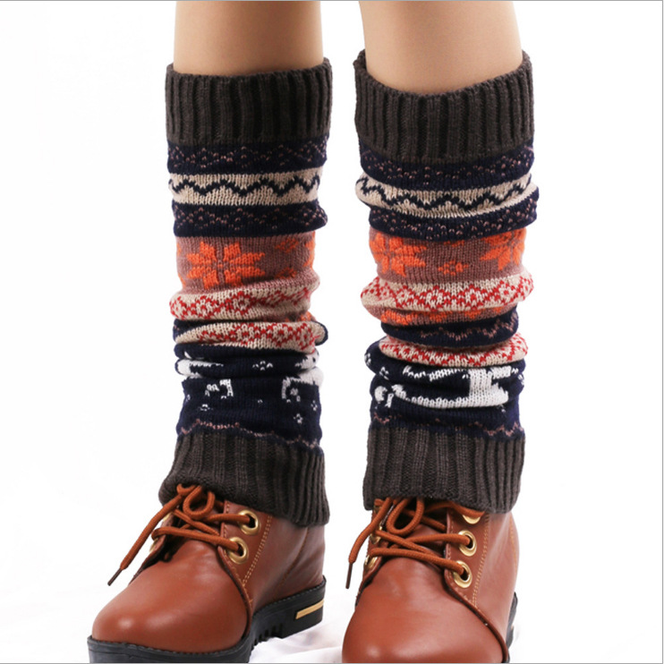 Christmas Women Leg Warmers Kn - đánh giá và giá Thermal Sock Wool