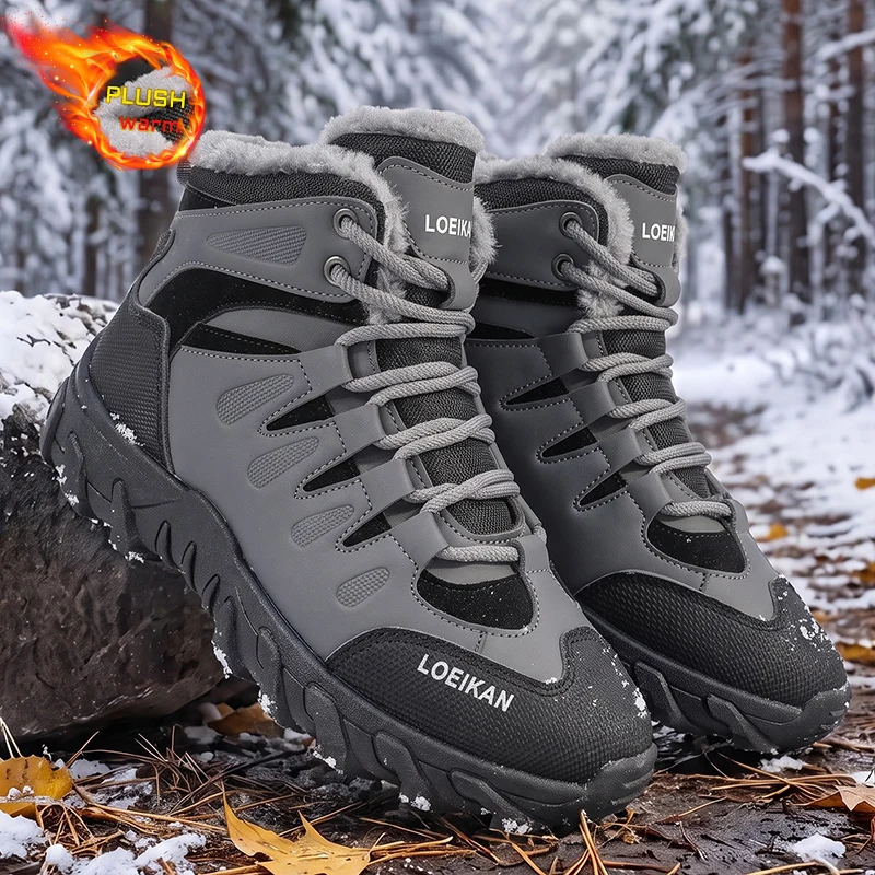 Men Winter Snow Boots Plush Li - đánh giá và giá Waterproof Winter Boot