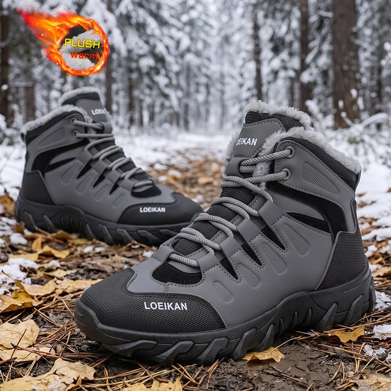 Men Winter Snow Boots Plush Li - đánh giá và giá Waterproof Winter Boot