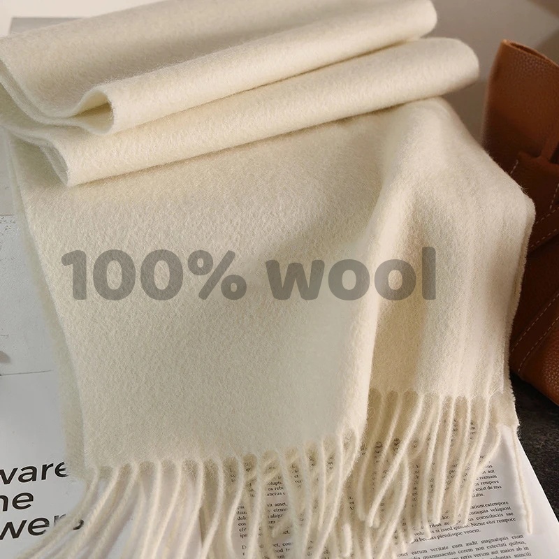 Knitted Scarf Women 100% Wool  - đánh giá và giá Shawl Wrap Winter