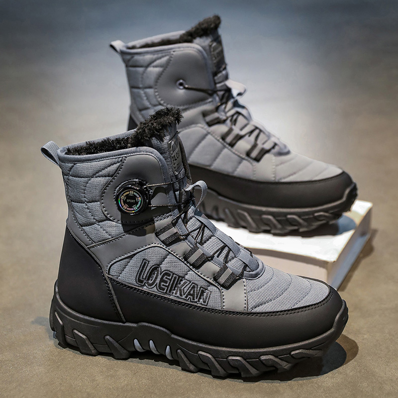Men's plus size casual cotton  - đánh giá và giá Waterproof Winter Boot