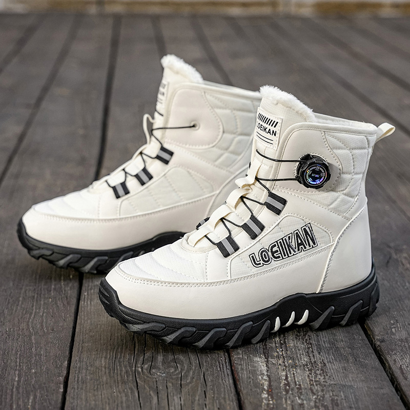 Men's plus size casual cotton  - đánh giá và giá Waterproof Winter Boot