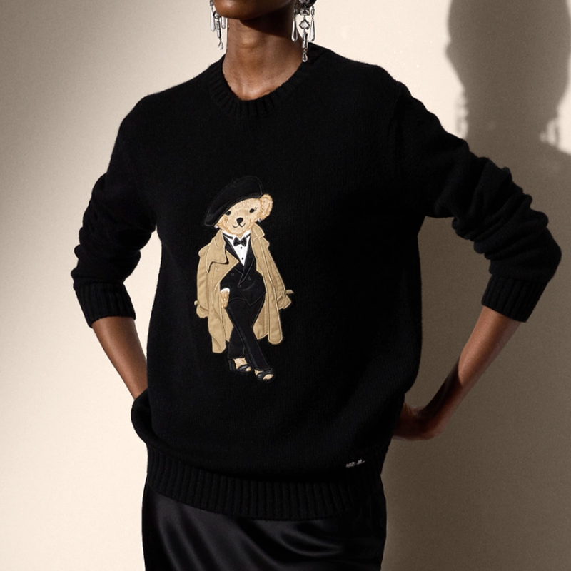 Trench Teddy Bear Knit Sweater - đánh giá và giá Wool Coat Peacoat